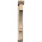Ekena Millwork Balboa Slat Rough Sawn Bracket w/ Offset Brace, Douglas Fir, 6"W x 36"D x 48"H BKT0604X36X48BOA06RDF - alternate 2